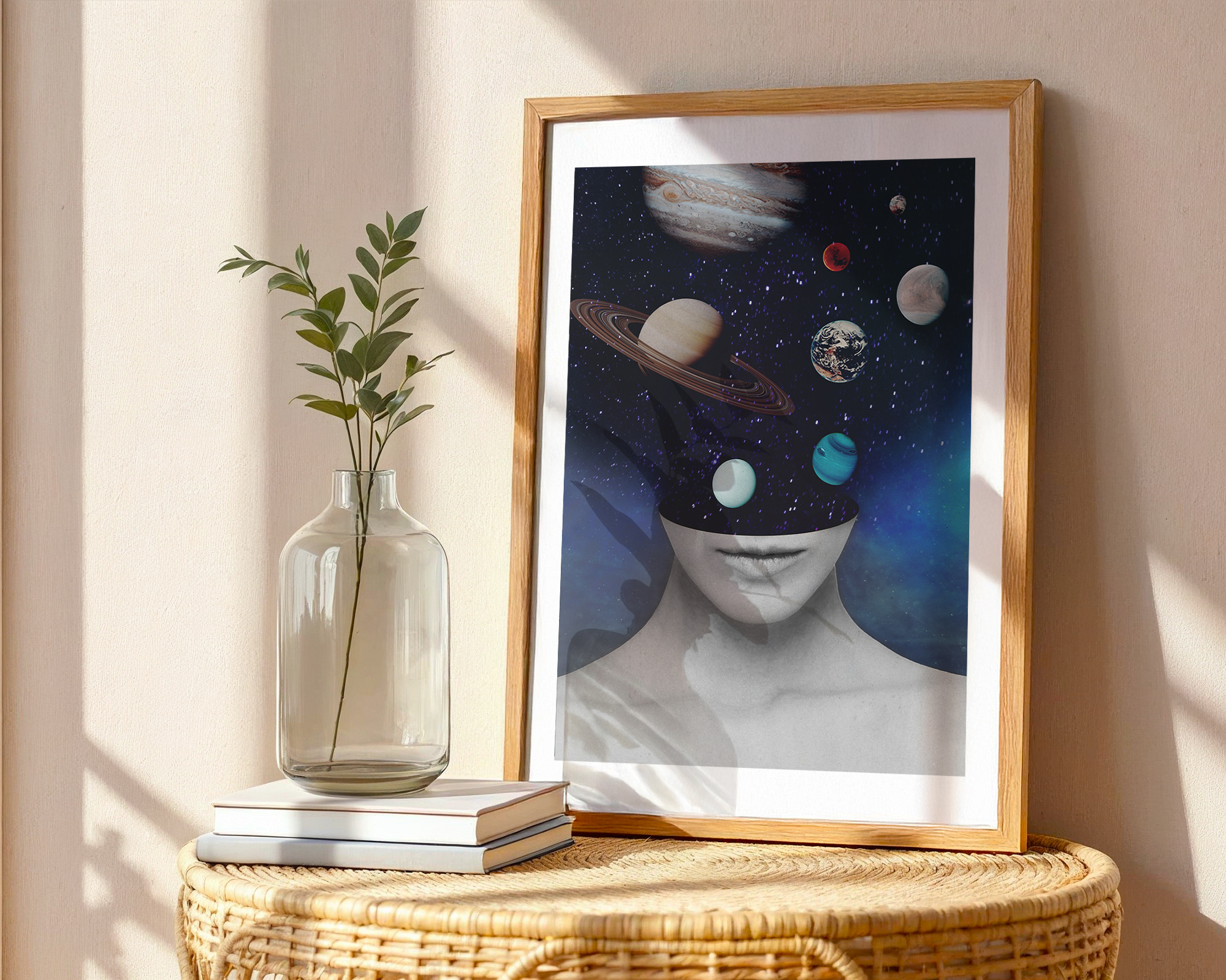 Series: Half (I & II) - Surreal collage Art