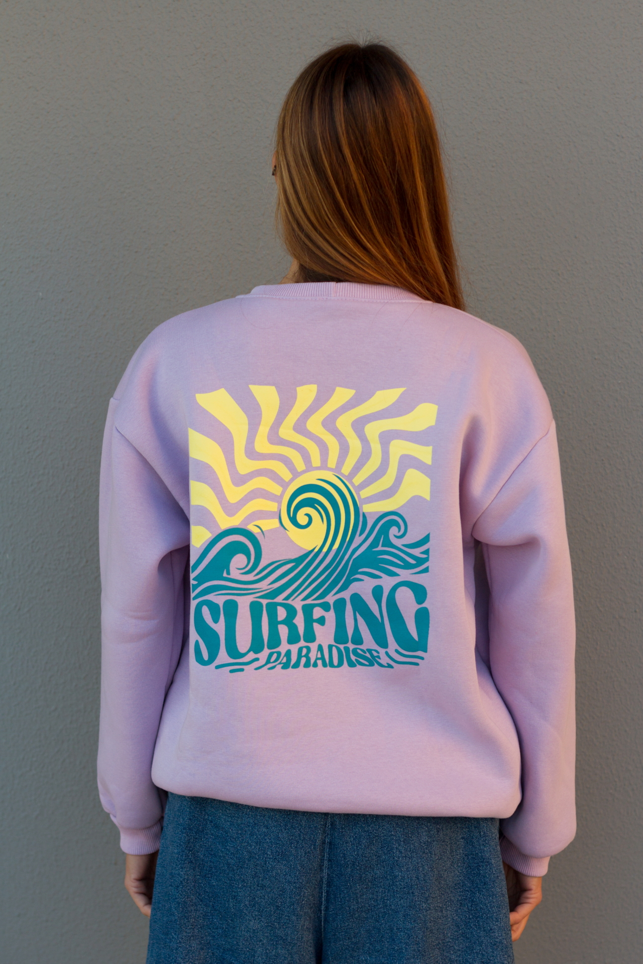Surfing Paradise Crewneck Hoodie💜