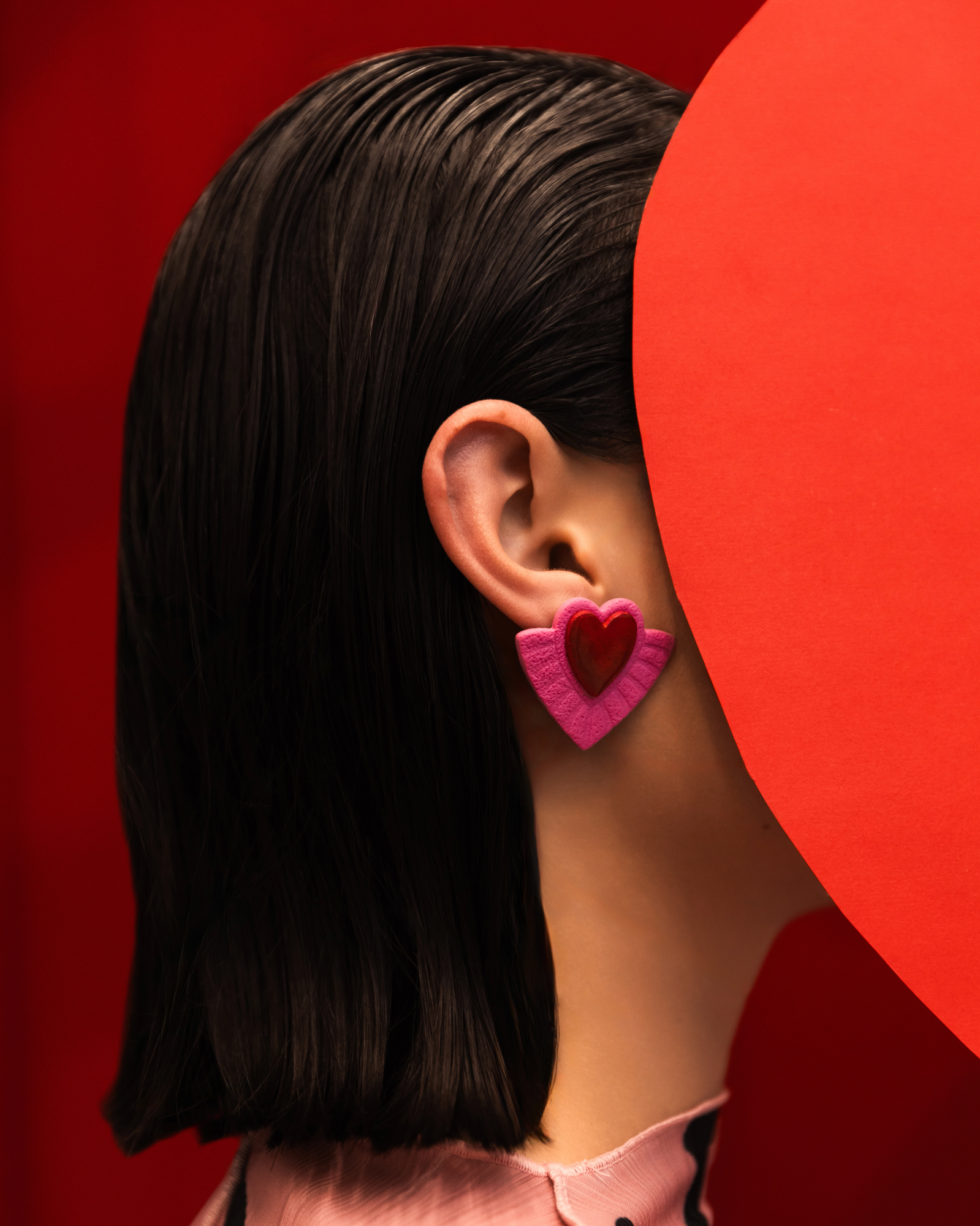 Candy Heart Earrings 💗