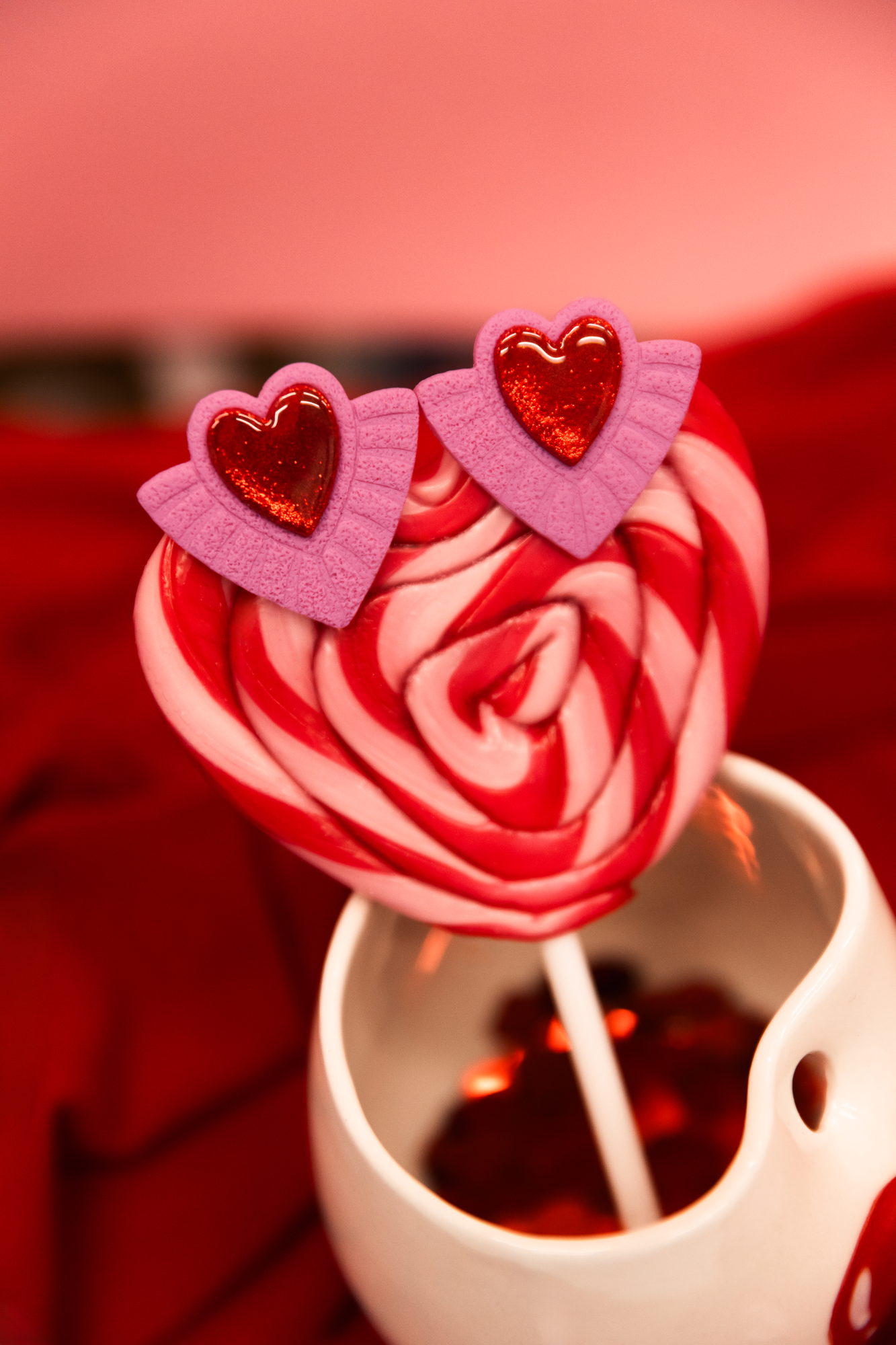 Candy Heart Earrings 💗