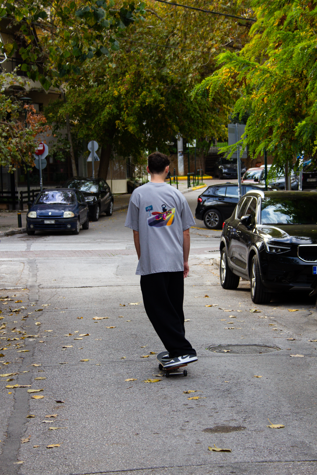 Glazed donut skate T-shirt (OVERSIZED)