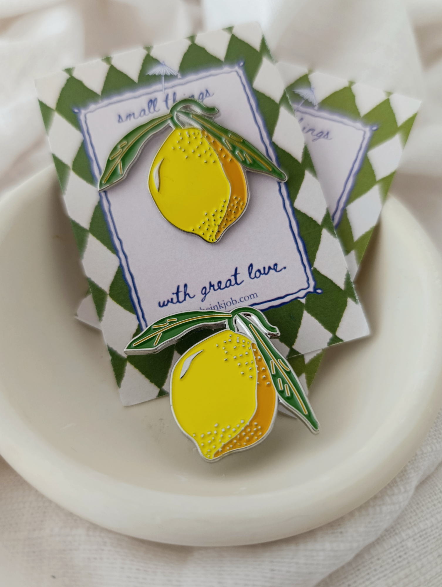 Μεταλλική Καρφίτσα Σμάλτου