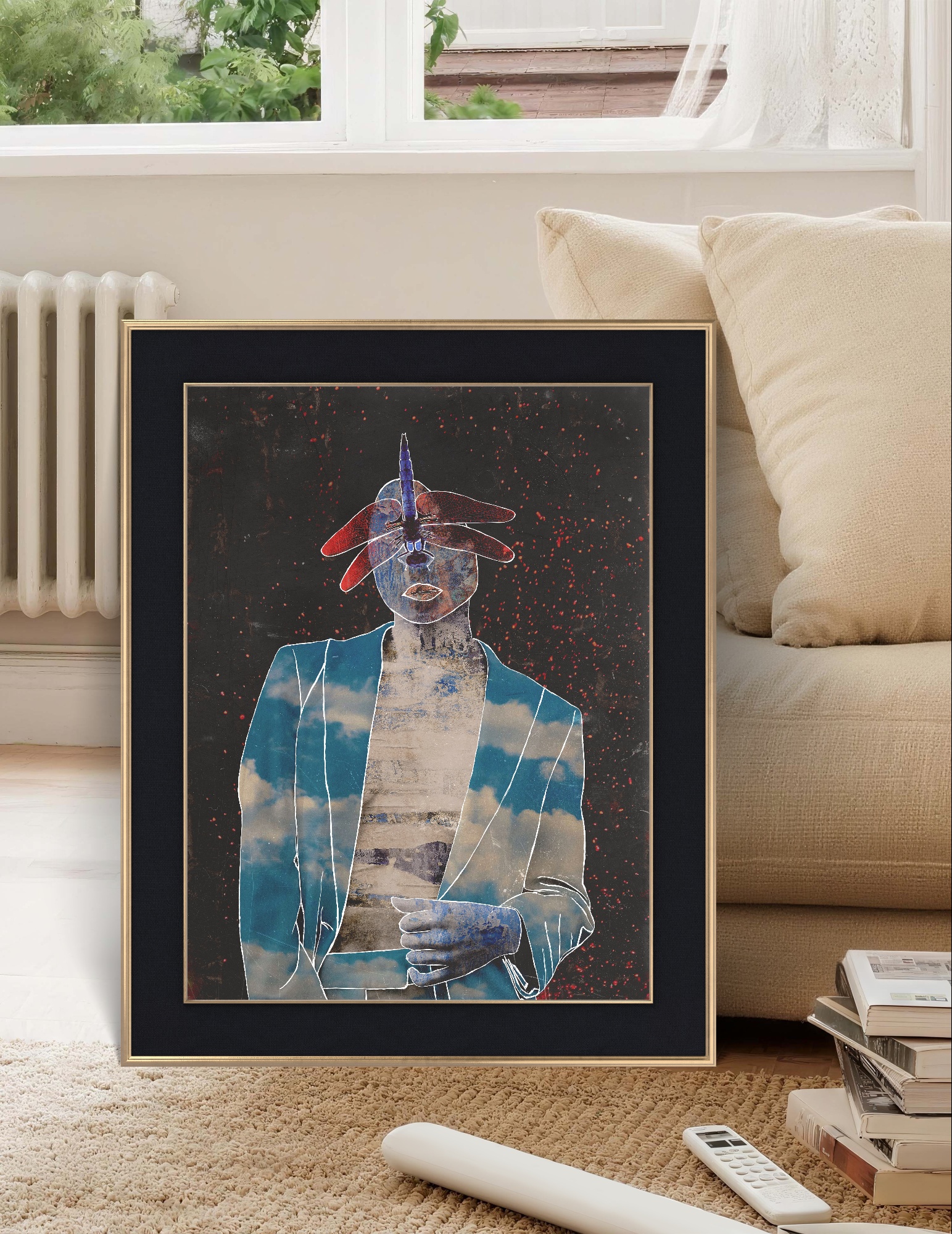 Series: Insects  - Surreal Street Collage Art