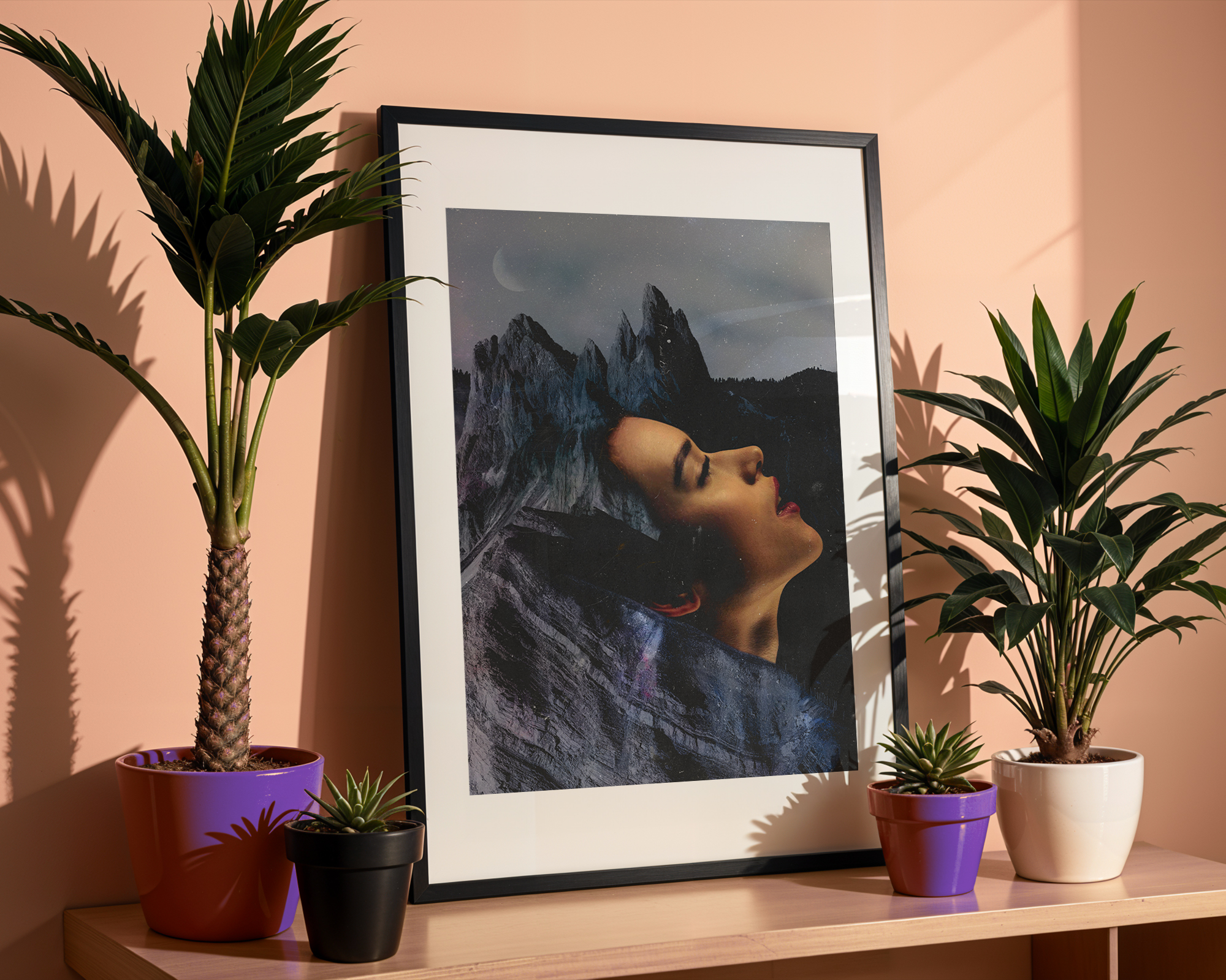 Series: Horizons - Surreal collage Art