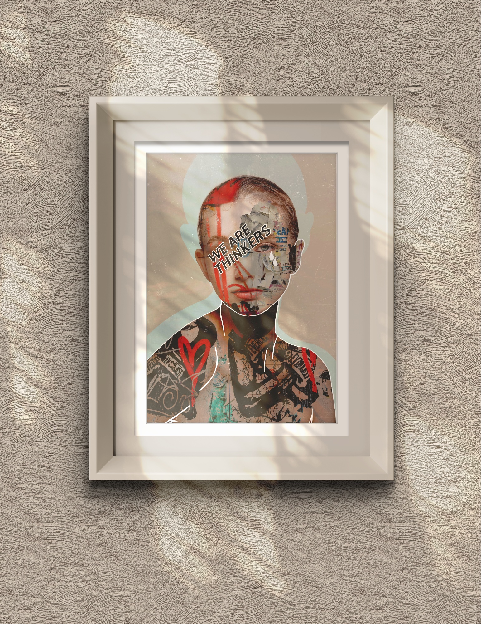 Series: Urban Femmes II - Surreal Street Collage Art