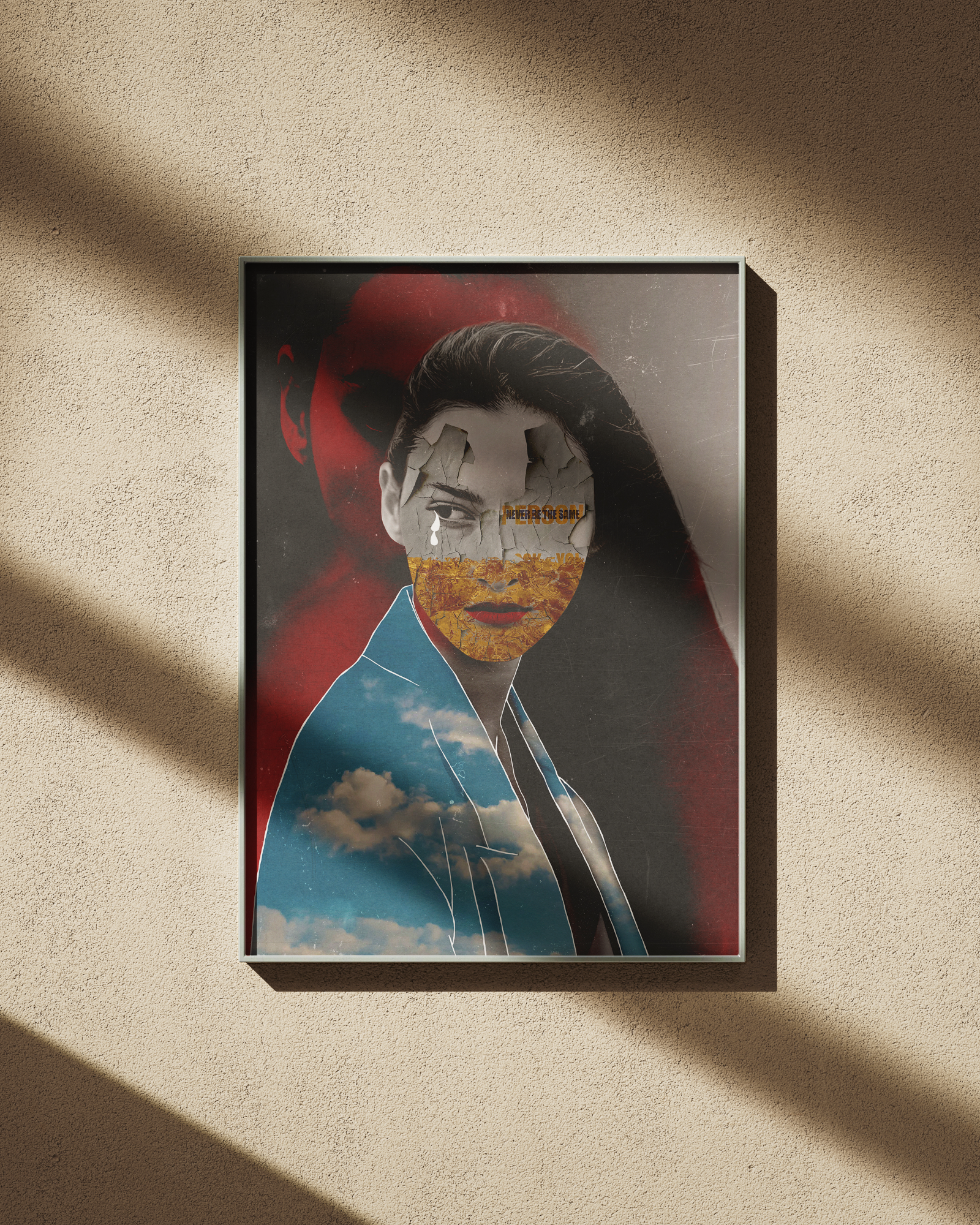 Ghosts Don't Sleep - Surreal Street Collage Art