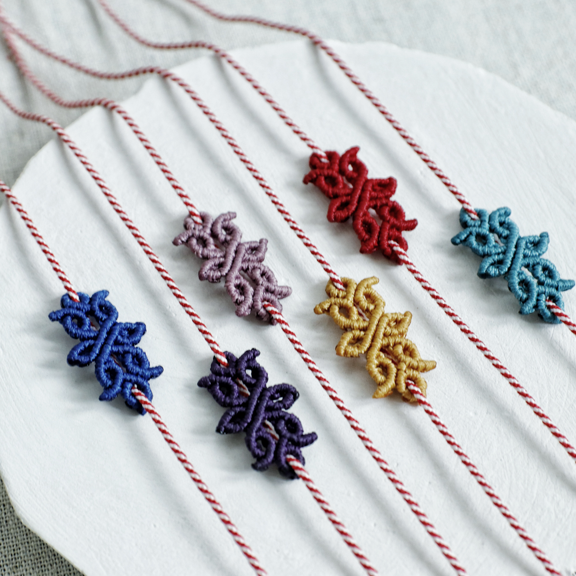 Χειροποίητα Μακραμέ Βραχιόλια “Μάρτης”